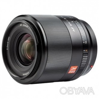 Об'єктив Viltrox 24mm f/1.8 Lens for Nikon Z (AF 24/1.8 Z)
Об'єктив Viltrox 24mm. . фото 1