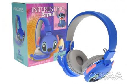 
Дитячі блутуз навушники "Stitch" AH-806 Детальніше тут: https://babytoys.if.ua/. . фото 1