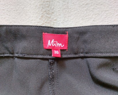 Продам черные брюки французской марки Mim в хорошем состоянии. Куплены во Франци. . фото 8