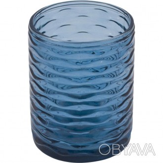 Стакан для зубных щеток Arino Waves Blue синий.
Изготовлен из стекла, что гарант. . фото 1