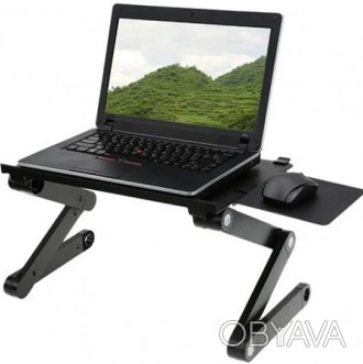 Столик трансформер для ноутбука Laptop Table T8 | підставка для ноутбука
Портати. . фото 1