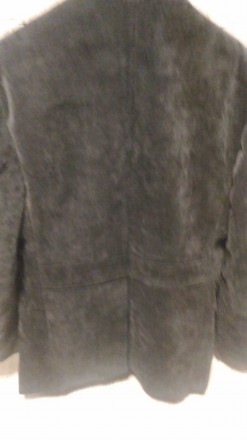 Продам стильный мужской пиджак-френч на размер 48-50. Ткань - мелкий черный вель. . фото 6