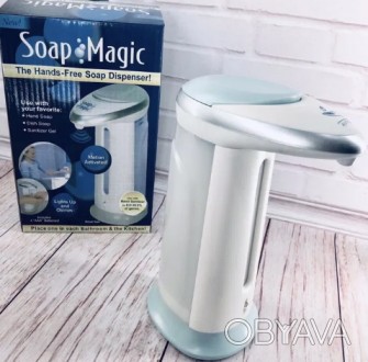 Сенсорный дозатор мыла Soap Magic / Диспенсер для мыла
Сенсорный дозатор мыла So. . фото 1