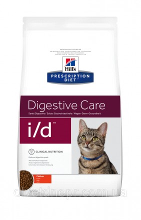 Лікувальний корм Хілс i/d для котів з куркою hill's Prescription Diet i/d Digestive Care - 0,4 кг 1.5 кг. Дніпро. фото 1 Лікувальний корм Хілс i/d для котів з куркою hill's Prescription Diet i/d Digestive Care - 0,4 кг 1.5 кг. Дніпро. фото 1