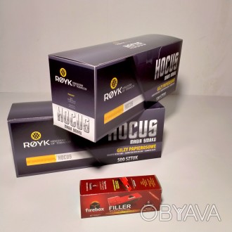 В наборе 1000шт. сигаретных гильз +Машинка для набивки сигаретных гильз табаком.. . фото 1
