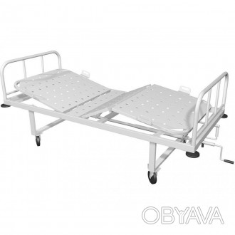 
Функциональная медицинская кровать с механической регулировкой секций предназна. . фото 1