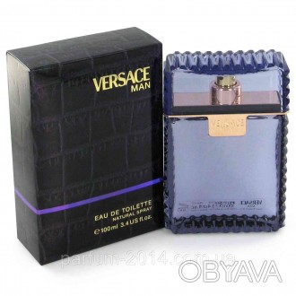 Мужская туалетная вода Versace Man версаче мэн 100 мл (лиц) одеколон парфюм аром. . фото 1
