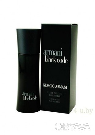 Black Code Giorgio Armani спокусливий розкішний аромат пронизаний вишуканою секс. . фото 1