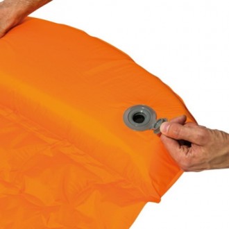 Туристический коврик Ferrino Air-Lite Plus Pillow Orange имеет весьма необычную . . фото 5