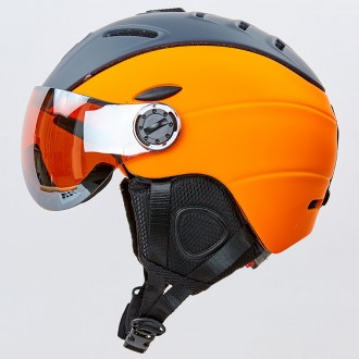Шлем горнолыжный предназначен, прежде всего, для защиты. Его усиленная конструкц. . фото 8