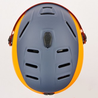Шлем горнолыжный предназначен, прежде всего, для защиты. Его усиленная конструкц. . фото 12
