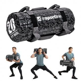 Тренировочная сумка с ручками Insportline Fitbag Camu 20 кг  - это мно. . фото 2