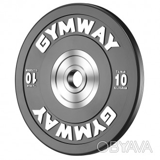 Диск бамперный тренировочный GymWay 10 кг TPR-10K бамперный тренировочный являет. . фото 1