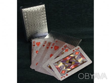 Карты игральные пластиковые "Серебро"
Продается оптом и в розницу с доставкой по. . фото 1