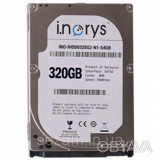 Жесткий диск для ноутбука для хранения памяти
Жесткий диск i.norys 2,5" 320GB 54. . фото 1