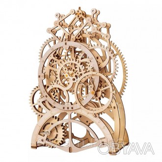 Маятниковые часы с механическим заводом — интерьерный деревянный конструктор
Ори. . фото 1