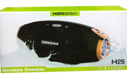 Портативна колонка Bluetooth Hopestar H25 має пило-вологозахищений корпус, AUX, . . фото 1