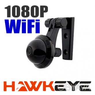 Міні камера реєстратор із WiFi для гаража і вдома Hawkeye E09, 1080P, ІЧ підсвіч. . фото 1