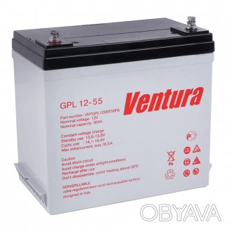 
	Аккумуляторная батарея Ventura GPL12-55 - компактная, мощная батарея, создана . . фото 1