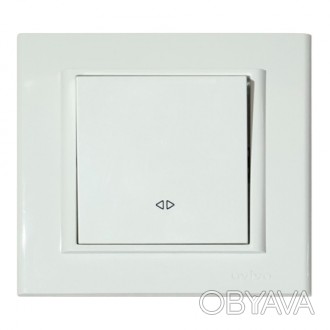 Выключатель реверсивный белый MINA - производитель Ovivo Electric Турция.Выключа. . фото 1