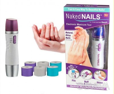 Машинка полировщик для ногтей Naked Nails - это инструмент, который благодаря не. . фото 1