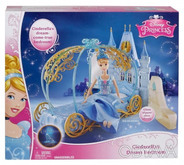 
Disney Princess Cinderella's Dream Bedroom, Королівська спальня для Попелюшки -. . фото 1