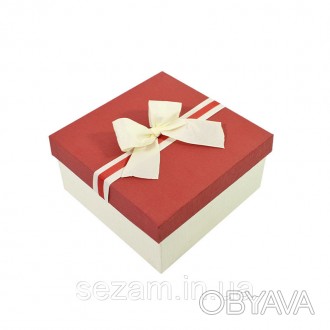 Вместительная коробка для подарков от Lesko — красивая упаковка к праздничному т. . фото 1
