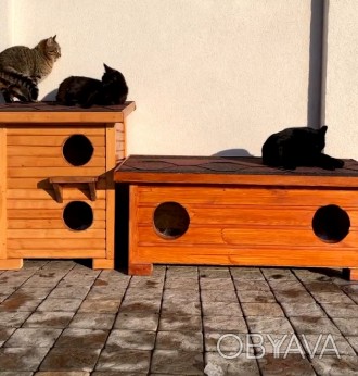 Будка домик для котов