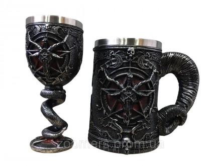 Подарунковий Набір Гуртка Чашка Келих 3D Гра Престолів Game Of Thrones Baphomet Бафомет. Київ. фото 1 Подарунковий Набір Гуртка Чашка Келих 3D Гра Престолів Game Of Thrones Baphomet Бафомет. Київ. фото 1