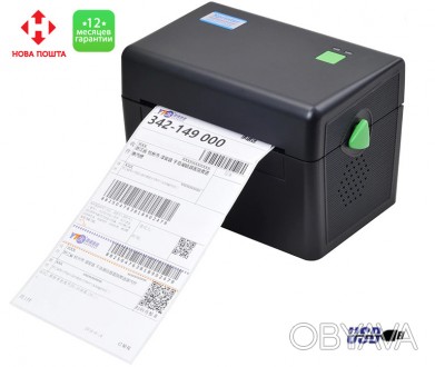 
Термопринтер XP-DT108B от хорошо зарекомендовавшего себя Xprinter для печати на. . фото 1