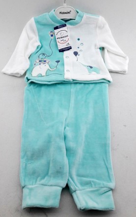 Костюм 6, 9, 12 місяців Туреччина трикотажний для новонародженого хлопчика бірюз. Хмельницький. фото 1