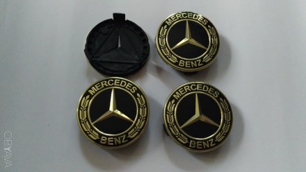 Заглушки оригінальних колесних дисків Mercedes

Зовнішній діаметр 75мм, посадк. . фото 3
