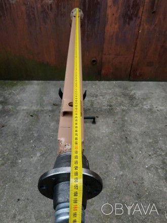 Балка для прицепа квадратная, усиленная (толщина 6 мм) со ступицами шплинтованны. . фото 1