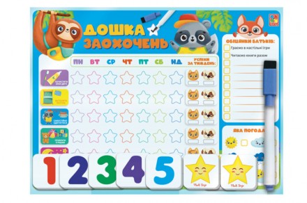 Магнітна дошка Дошка заохочень укр VT3601-24. Ивано-Франковск. фото 1 Магнітна дошка Дошка заохочень укр VT3601-24. Ивано-Франковск. фото 1