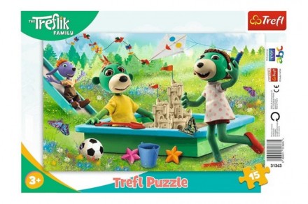 Пазли - 15 елм Рамкою - Дитячий майданчик / Сім'я трефлів /Trefl. Івано-Франківськ. фото 1 Пазли - 15 елм Рамкою - Дитячий майданчик / Сім'я трефлів /Trefl. Івано-Франківськ. фото 1