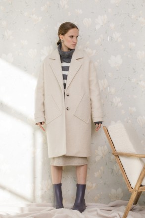 Женское пальто Stimma Полин. Стильная модель женского однобортного пальто с клас. . фото 2