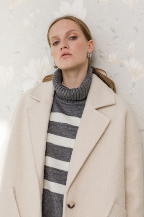 Женское пальто Stimma Полин. Стильная модель женского однобортного пальто с клас. . фото 3