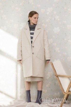 Женское пальто Stimma Полин. Стильная модель женского однобортного пальто с клас. . фото 1