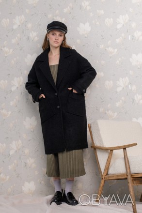 Женское пальто Stimma Полин. Стильная модель женского однобортного пальто с клас. . фото 1