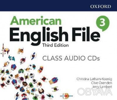 American English File Third Edition 3 Class Audio CDs
Аудио диски
 American Engl. . фото 1
