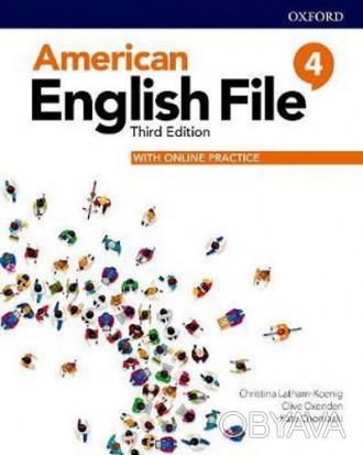 American English File Third Edition 4 Student's Book with Online Practice
Учебни. . фото 1