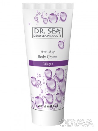 Dr. Sea Anti-Age body cream - Collagen
Коллагеновий крем для тела Anti-Age
 
Ком. . фото 1