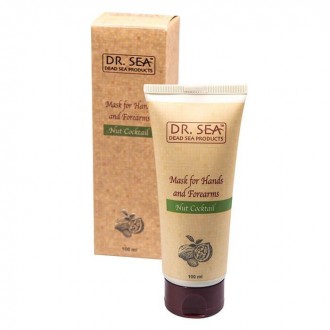 Маска для рук Dr. Sea Nut Cocktail Mask for Hands and Forearms 100 мл. Львов. фото 1 Маска для рук Dr. Sea Nut Cocktail Mask for Hands and Forearms 100 мл. Львов. фото 1