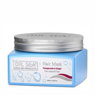 Маска для волос Dr. Sea Hair Mask with Pomegranate and Ginger Perfect for colour. Львов. фото 1 Маска для волос Dr. Sea Hair Mask with Pomegranate and Ginger Perfect for colour. Львов. фото 1