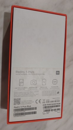 Смартфон ксиоми редми Xiaomi Redmi 5 Note Plus 4/64Gb б/у
Справний в ідеальному. . фото 4