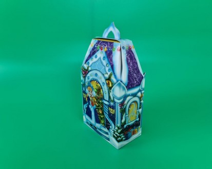 Новогодняя Упаковка Коробка для Конфет Подарков (700гр) Домик Снегурочки (25 шт). Днепр. фото 1 Новогодняя Упаковка Коробка для Конфет Подарков (700гр) Домик Снегурочки (25 шт). Днепр. фото 1