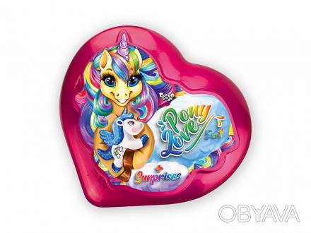 Набір для творчості Pony Love від виробника Danko Toys Pony Love - це неймовірне. . фото 1