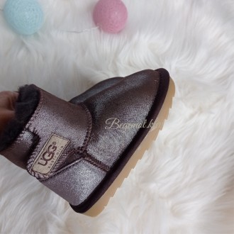 Детские угги натуральная овчина с напылением UGG Australia Кофе металик. Киев. фото 1 Детские угги натуральная овчина с напылением UGG Australia Кофе металик. Киев. фото 1