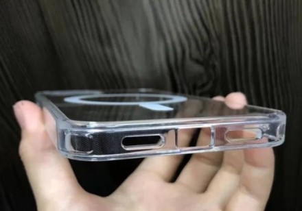 Чехол Clear Case для iPhone 12 Pro Max/Айфон/Magsafe из прозрачного силикона &nd. . фото 9