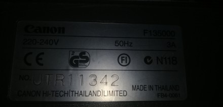 Продам бывшие в употреблении принтер сканер Canon RC 220 ,на запчасти оторвана в. . фото 6